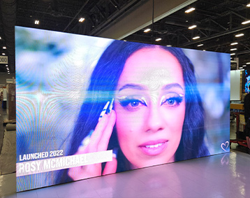 CosmoProf LED Video Wall at Las Vegas Event